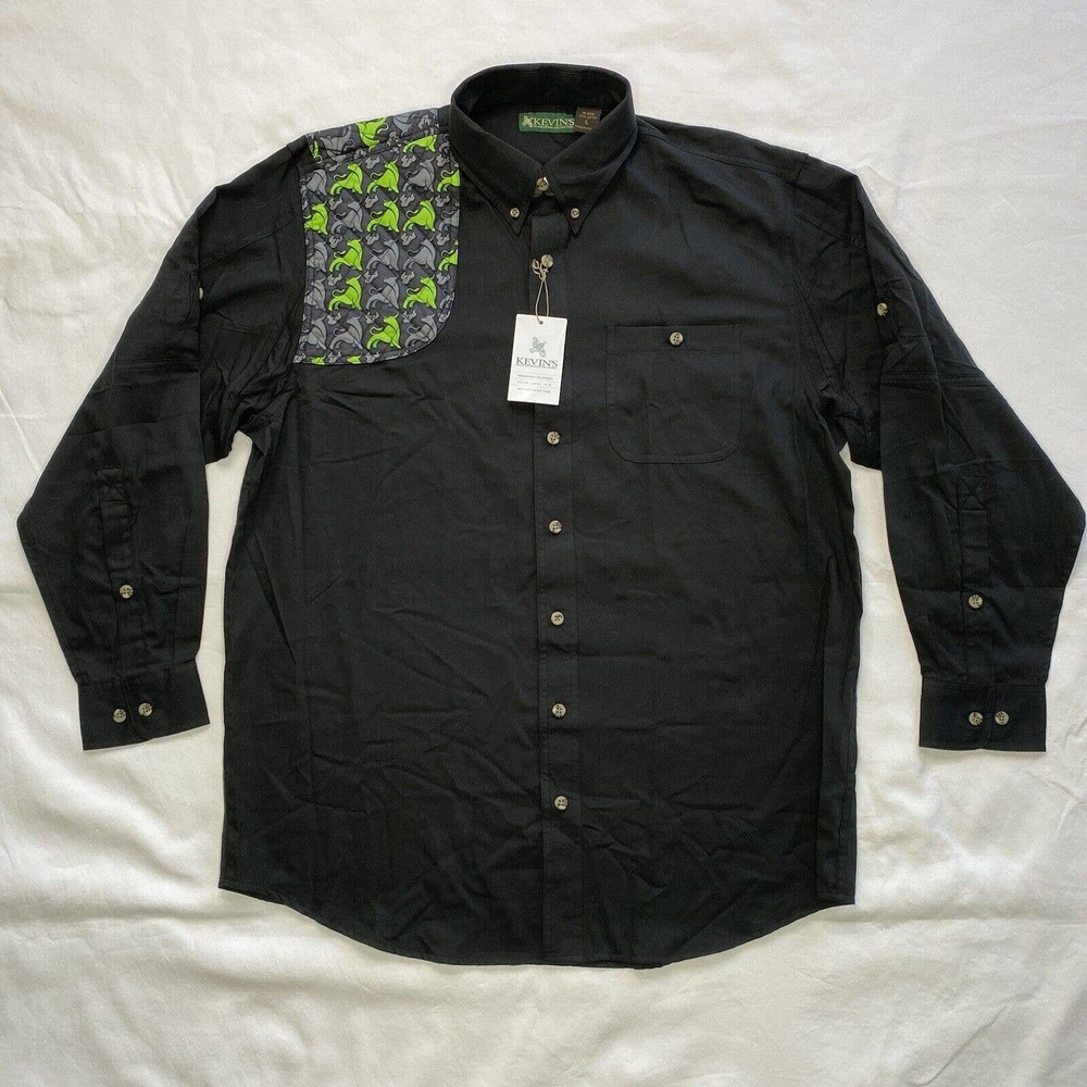 NWT Kevin's Plantation Collection Right Handed Shooting Shirt Mens L USF Bulls